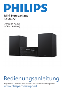 Bedienungsanleitung Philips TAM4555 Stereoanlage