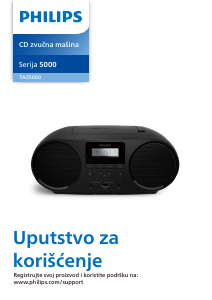 Priručnik Philips TAZ5000 Stereo komplet