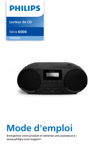 Mode d’emploi Philips TAZ6000 Stéréo