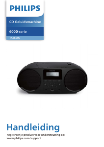 Handleiding Philips TAZ6000 Stereoset