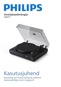 Kasutusjuhend Philips TAFT1 Pöördlaud