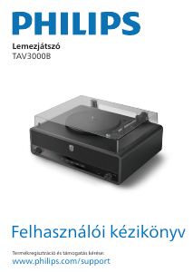 Használati útmutató Philips TAV3000B Forgókorong
