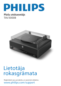 Rokasgrāmata Philips TAV3000B Plašu atskaņotājs