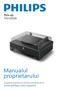 Manual Philips TAV3000B Platan