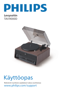 Käyttöohje Philips TAV9000D Levylautanen