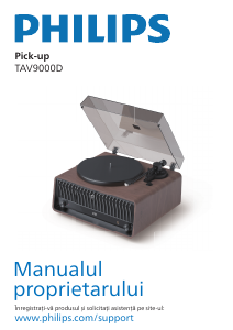 Manual Philips TAV9000D Platan