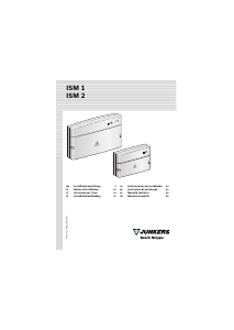 Mode d’emploi Junkers ISM 1 Thermostat