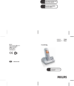 Handleiding Philips DECT7271S Draadloze telefoon