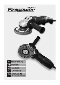 Manual Cibo Finipower Angle Grinder