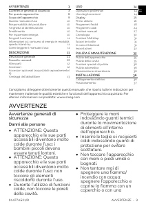 Manuale Smeg SBC4104G Abbattitore di temperatura