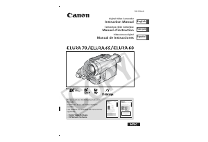 Manual Canon Elura 60 Camcorder