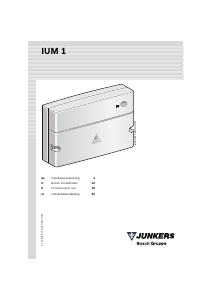 Manuale Junkers IUM 1 Termostato