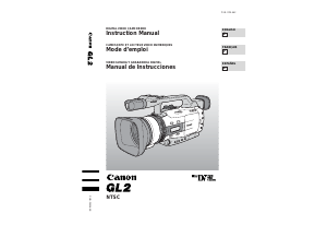 Manual Canon GL2 Camcorder