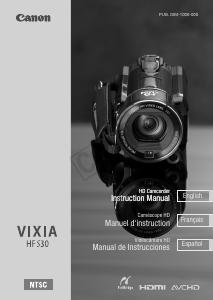 Manual Canon Vixia HF S30 Camcorder