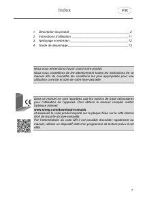 Mode d’emploi Smeg LVS344PM Lave-vaisselle