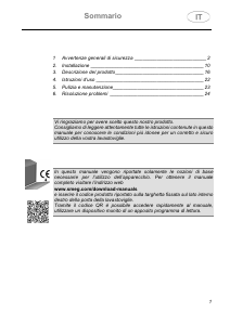 Manuale Smeg LVS345BQSTX Lavastoviglie