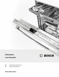 Manual Bosch SHE3AR72UC Dishwasher
