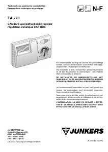 Handleiding Junkers TA 270 Thermostaat