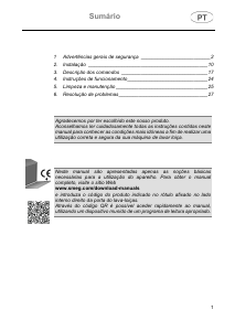 Manual Smeg STL7324AQLLW Máquina de lavar louça