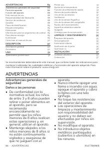 Manual de uso Smeg FAB28RDPCW6 Frigorífico combinado