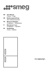 Manuale Smeg FC18EN1M1 Frigorifero-congelatore