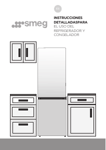 Manual de uso Smeg FC20WDNE Frigorífico combinado