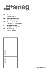 Manuale Smeg FC84EN4HM1 Frigorifero-congelatore