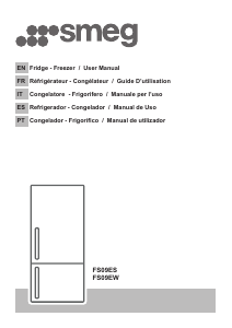 Mode d’emploi Smeg FS09EW Réfrigérateur combiné