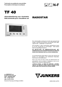 Handleiding Junkers TF 40 Thermostaat