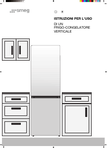 Manuale Smeg RC18XDNC Frigorifero-congelatore