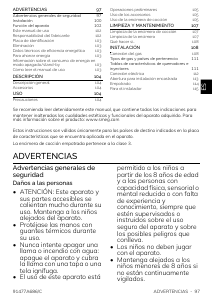 Manual de uso Smeg PGF31G2 Placa