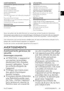 Mode d’emploi Smeg PGF31G2 Table de cuisson