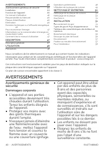 Mode d’emploi Smeg PV264B Table de cuisson