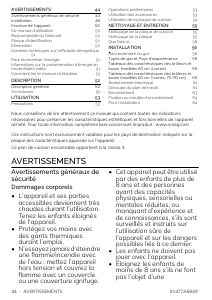 Mode d’emploi Smeg PV395LN Table de cuisson