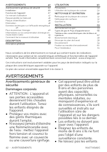 Mode d’emploi Smeg PX375MB Table de cuisson