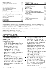 Manual Smeg PX375MB Placa