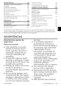 Manual Smeg SE495ETD Placa