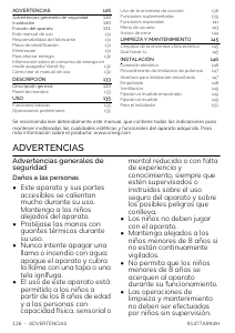 Manual de uso Smeg SI1M4644D Placa