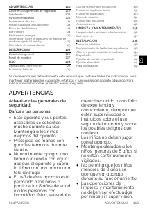 Manual de uso Smeg SIM1964D Placa