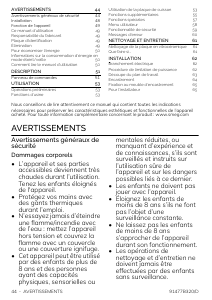 Mode d’emploi Smeg SIM6864R Table de cuisson