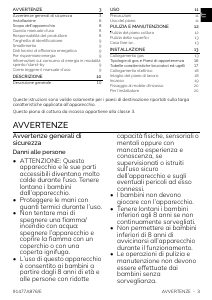 Manuale Smeg SR764AO Piano cottura