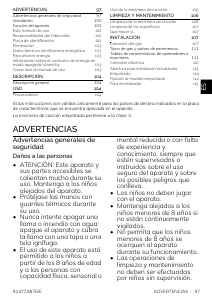 Manual de uso Smeg SR775PO Placa