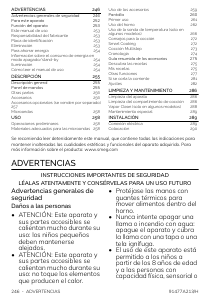 Manual de uso Smeg SO4104M2PG Horno