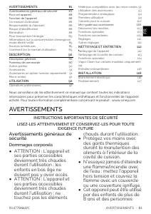 Mode d’emploi Smeg SO4602M1NR Four