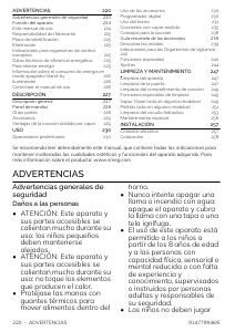 Manual de uso Smeg SO6101S2B3 Horno