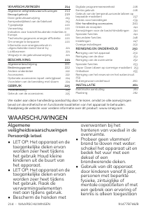 Handleiding Smeg SO6102S3PB3 Oven