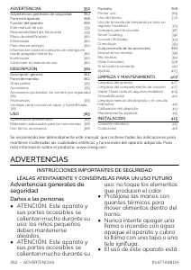 Manual de uso Smeg SO6303APX Horno