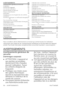 Mode d’emploi Smeg B71GMX2 Cuisinière