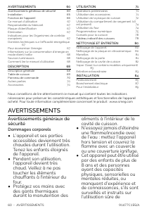 Mode d’emploi Smeg BG91IX2 Cuisinière