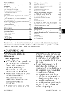 Manual Smeg BG91X2 Fogão